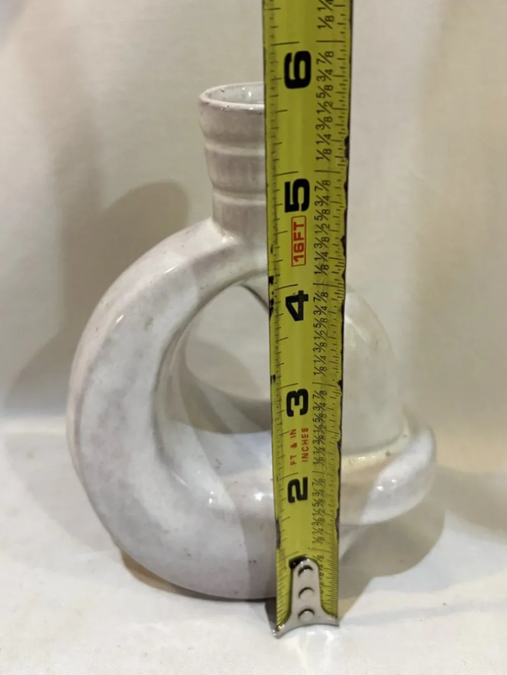 VTG FRANKOMA POTTERY #305 Candlestick Holder MCM